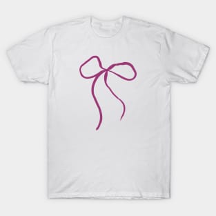 Coquette pink bow T-Shirt